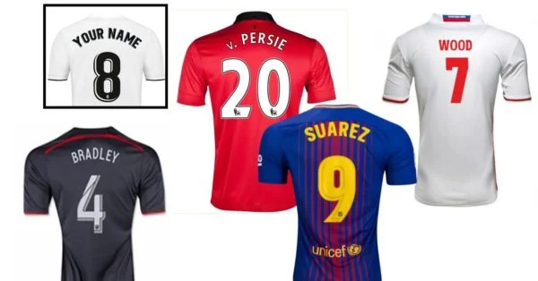 Football Shirt Printing Greenwich